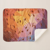 音楽ノート シェルパブランケット (正面(横))