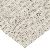 音楽ノート ショートテーブルランナー (コーナー)