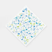 音楽ノート スタンダードランチョンナプキン (角)