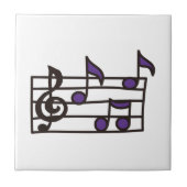 音楽ノート タイル (正面)