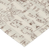 音楽ノート テーブルクロス (アングル)