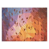 音楽ノート テーブルクロス (正面(横))