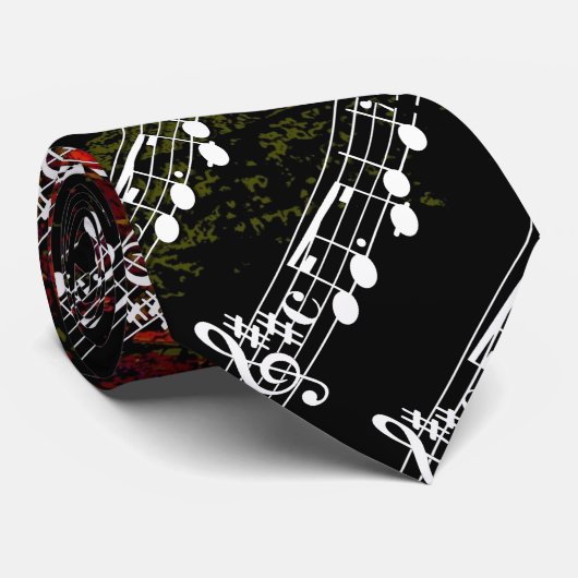 音楽ノート ネクタイ (ロール)