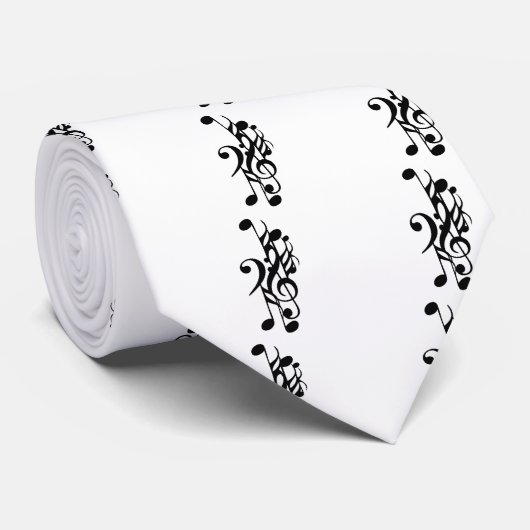 音楽ノート ネクタイ (ロール)