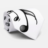 音楽ノート ネクタイ (ロール)