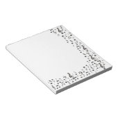 音楽ノート ノートパッド (アングル)