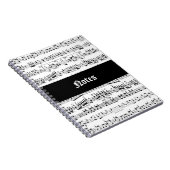 音楽ノート ノートブック (右側)