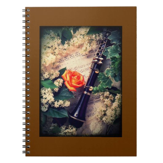 音楽ノート ノートブック (正面)