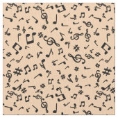音楽ノート ファブリック (クローズアップ)