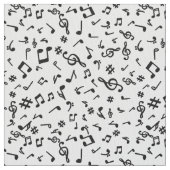 音楽ノート ファブリック (クローズアップ)
