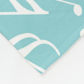 音楽ノート フリースブランケット (角)