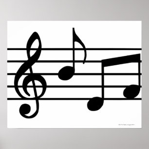 音楽ノート ポスター
