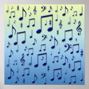音楽ノート ポスター