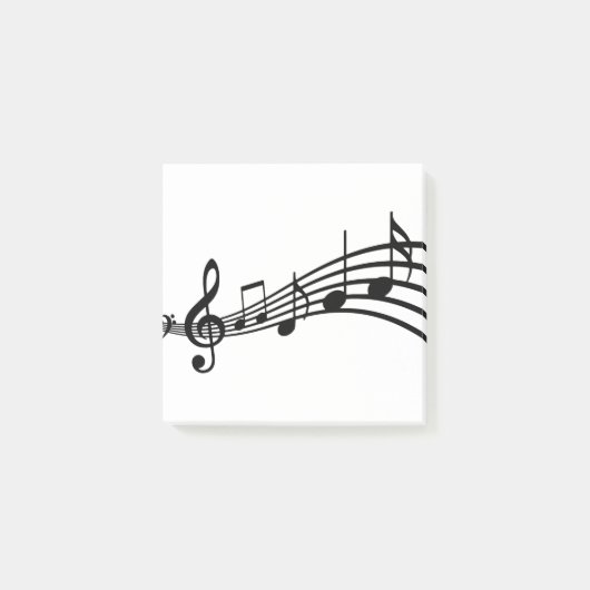 音楽ノート ポストイット (正面)