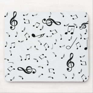 音楽ノート マウスパッド
