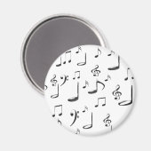 音楽ノート マグネット (正面/裏面)