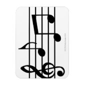 音楽ノート マグネット (縦)