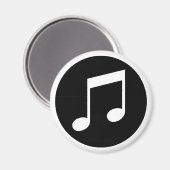 音楽ノート マグネット (正面/裏面)