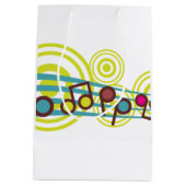 音楽ノート ミディアムペーパーバッグ (裏面)