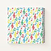 音楽ノート ミュージシャン 教師 ノートブック (裏面)