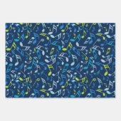 音楽ノート ラッピングペーパーシート (正面2)