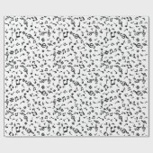 音楽ノート ラッピングペーパー (フラット)