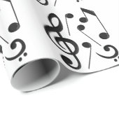 音楽ノート ラッピングペーパー (ロールコーナー)