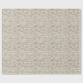 音楽ノート ラッピングペーパー (フラット)