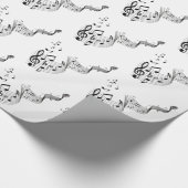 音楽ノート ラッピングペーパー (角)