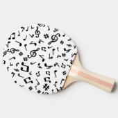 音楽ノート 卓球ラケット (横)