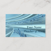 音楽ノート 名刺 (正面)