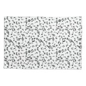 音楽ノート 枕カバー (裏面)