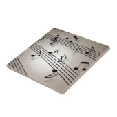 音楽ノート – 楽譜 タイル (側面)