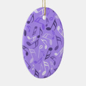 音楽ノート（紫） セラミックオーナメント (右)