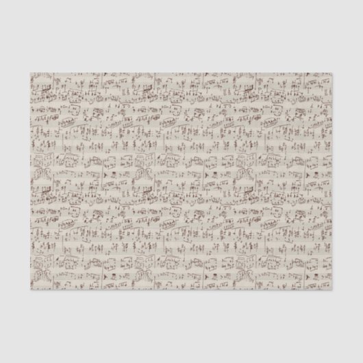 音楽ノート 薄葉紙 (正面)