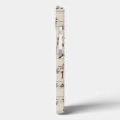 音楽ノート Case-Mate iPhoneケース (裏面 / 左)