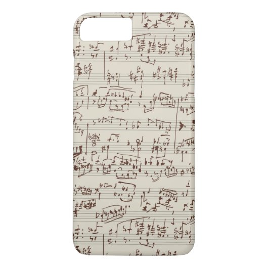 音楽ノート Case-Mate iPhoneケース (裏面)