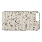 音楽ノート Case-Mate iPhoneケース (裏面(横))