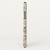 音楽ノート Case-Mate iPhoneケース (裏面/右)