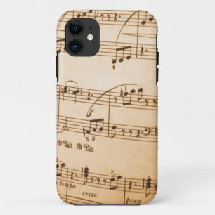 音楽ノート iPhone 11 ケース