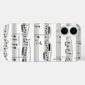 音楽ノート Case-Mate iPhoneケース (裏面 (横))