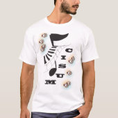 音楽ノート Tシャツ (正面)