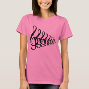 音楽ノート Tシャツ