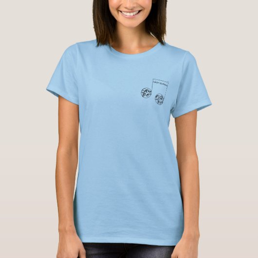音楽ノート Tシャツ (正面)