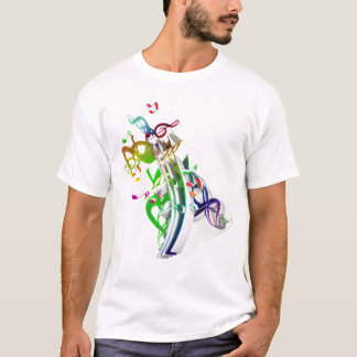 音楽ノート Tシャツ
