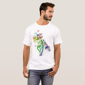 音楽ノート Tシャツ (正面フル)