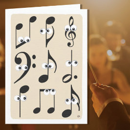 音楽ノートHappy Retiation From Us カード