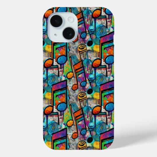 音楽ノートiPhone Case-Mate iPhoneケース (裏面)