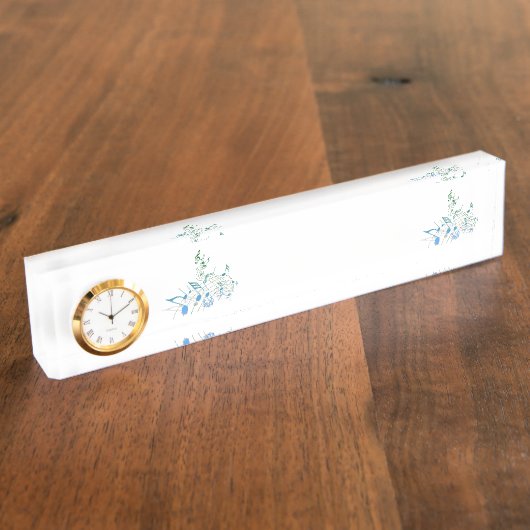 音楽ノートOfficeホームアート デスクネームプレート (側面)