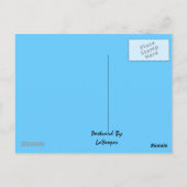 音楽ノートPCの幸せは音楽に設定された人生! ポストカード (裏面)